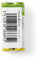 Nedis Lot de 2 Piles alcalines AAA 1,5 V