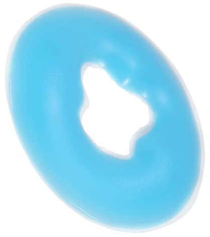 Semme Silikon Kopfkissen, weiche Massage Gesicht Kissen Pad für Beauty Salon SPA Coole Hautpflege Kopfstütze Kissen für Gesichts Entspannen(himmelblau)