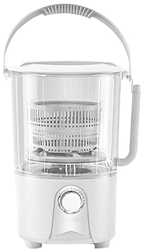 REALN 1 Machine à Plusieurs Seaux - 3kg Machine a Laver Portable Petite Machine à Laver avec Stérilisation Mini Lave Linge pour Vêtements de Bébé, T-Shirts, sous-Vêtements (Size : 1 Machine 1 Bucket)