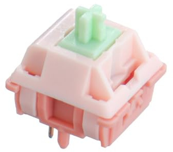 DucKey BSUN Aniya Switch R2, Commutateur Crème Linéaire Pré-lubrifié 5pin pour Clavier Mécanique Personnalisé (Color : 45g, Size : 70PCS)