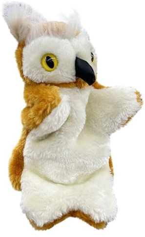 Eule Handpuppe, Asudaro Plüschtier Handpuppen Spielzeug für Kinder Geschichtenerzählen Geschenke - für Kinder Geburtstag Spiele Schulen Eule