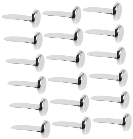 VILLCASE 200stücke Metallklammern Zum Basteln Schneiderklammern Aus Metall Kleine Klammern Aus Metall Für Handarbeiten Lederklammern Zum Basteln Sofaklammern Für Innenbereich