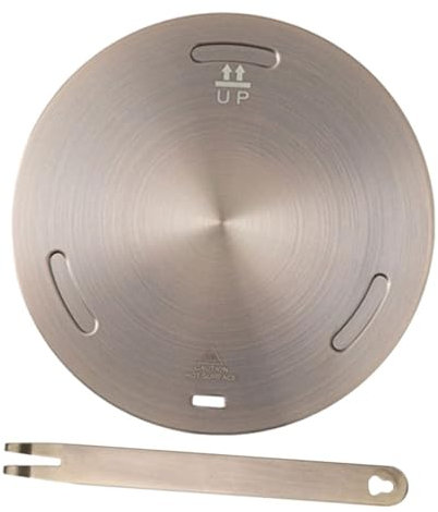 OKUMEYR Diffuseur De Chaleur Pour Plaque Induction Plaque De Guidage Thermique Acier Inoxydable Adaptateur Pour Cuisinière à Gaz