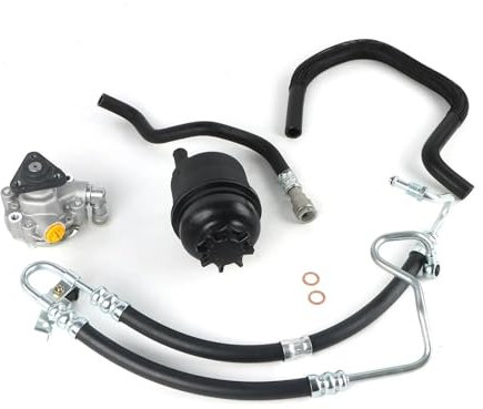 1 Satz Servolenkungspumpensatz 32416760036, kompatibel for BMW E46 320i 323i 325i 328Ci 328i 330i F13 2001-2005 Autoreparaturteile