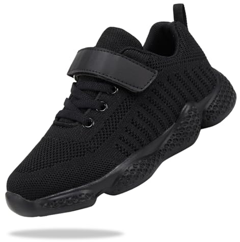 KKTOTO Kids Trainers Boys Fashion Sneakers Girls Lightweight Running Shoes