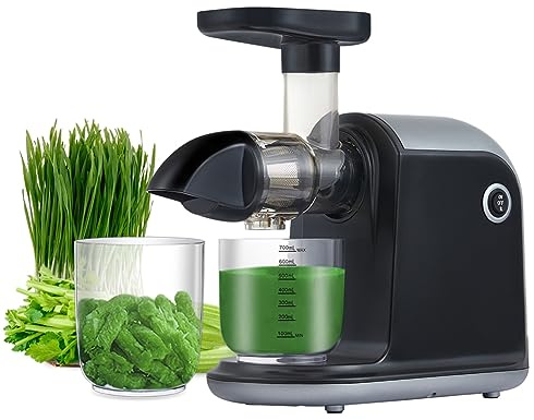 Estrattore di succo di canna da zucchero, estrattore a masticazione lenta, estrattore a freddo da 150 W, adatto per frutta e verdura, resa del succo del 90%, adatto per negozi di frutta e ve
