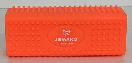 Jemako Silikonbürste Fusselbürste mit Noppen zum Haare/Tierhaare entfernen