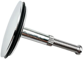 Badewanne Stopfen 43mm Abfluss-Stopfen Verstellbarer Stöpsel Badewanne Mit Doppel Dichtung Universal Badewannenstöpsel für Spüle Dusche Handelsübliche Abflüsse