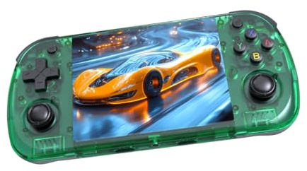 BAFUIE R36H Pro MAX Consola Portátil Retro de Juegos, Consola con Emulador y 22000+ Juegos 25+ Emuladores, Sistema Linux, Pantalla HD de 4,2 Pulgadas, Joystick 3D, Batería de 3000 mAh