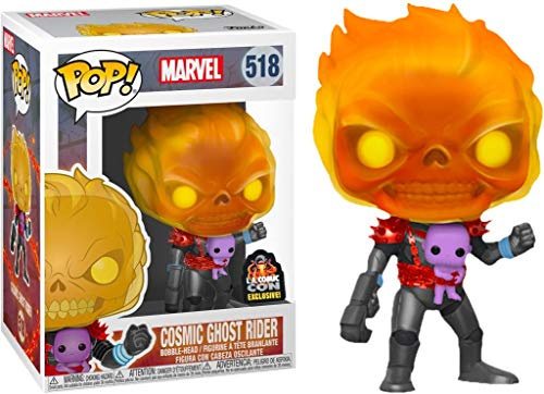 Funko Pop ! Marvel – Cosmic Ghost Rider (édition spéciale) #518 Figurine en Vinyle à tête branlante