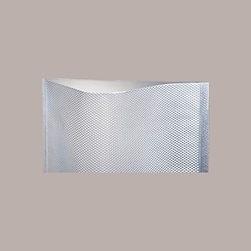 Lucgel Lot de 100 sachets alimentaires sous vide gaufré 15 x 25 cm