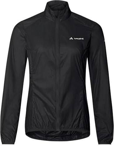 VAUDE Women's Matera Air Jacket - Leichte Windjacke aus recyceltem Material, Atmungsaktiv & Wasserabweisend, Packbar für Radtouren & MTB