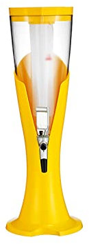 Dispensador de Torre de Cerveza Dispensador de Torre de Cerveza, cañón de Cerveza de Barril con carámbanos, dispensador de Vino de Barril de remojo de Vino de Hielo Luminoso Comercial con Grifo Torre