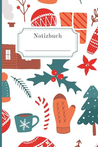 Notizbuch: im weihnachtlichem Design
