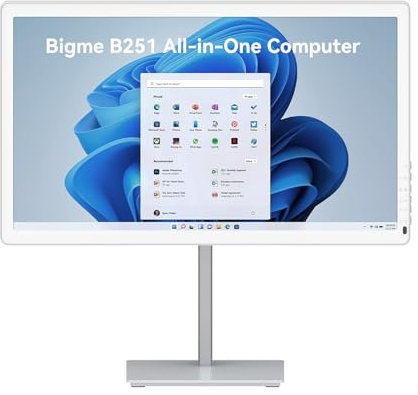 Bigme B251-World's 1st All-in-one Desktop Computer with E Ink Color Display