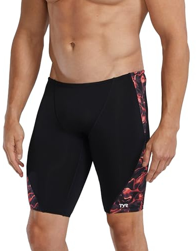 TYR Costume da Bagno da Uomo Durafast Elite Blade Splice Jammer