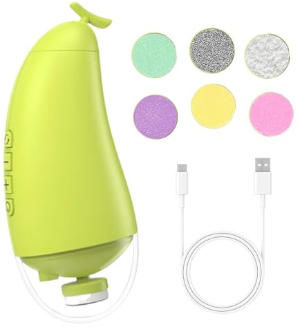 Elektrisk babynagelfil, nagelsax för, USB-uppladdningsbar säkerhetspikklippare, elektrisk babynagelfil - nagelklippare för män och kvinnor