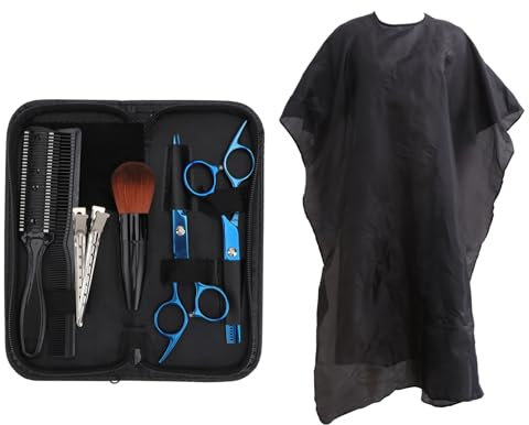FRCOLOR 10stücke Teiliges Friseurscheren-set Aus Hochwertige Haarschneide Und Trimm-scheren Mit Ergonomischem Design Für Präzise Haarschnitte Und Professionelle Ergebnisse Für Zuhause