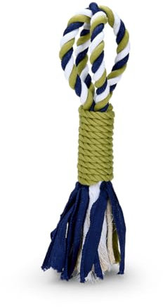 Petface Outdoor Paws Rope Twist Dog Toy, Promotes Healthy Gums, Durable (Pack of 1)