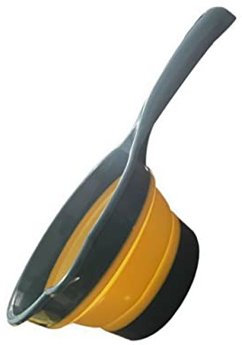 Zerodeko 2piezas Cuchara Plegable De Mango Para Jardín Cucharón De Agua Doméstico De Plástico Para Riego De Plantas Casa