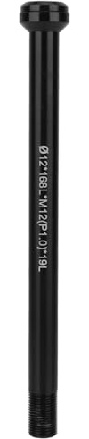 Fahrrad-Steckachse, Fahrrad-Hinterradgabel-Steckachsen-Spieß, Bike-Boost-Hinterrad-Steckachsen-Reparatur-Ersatz für alle 14212 mm mit 1,0 mm Gewindesteigung für