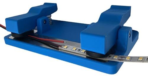 Elektroniskt lödverktyg - Pcb lödhjälp | Kretskortlödning - Multifunktionell LED Light Board lödstation: har robusta krokodilklämmor och en 3D-tryckt anti-lutningsbas