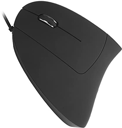 Stylebest Ratón Izquierdo con Cable, Diseño Ergonómico, Ratón óptico 800/1200/1600DPI para Usuarios Zurdos, Oficina en Casa (Modelo con Cable Izquierdo)