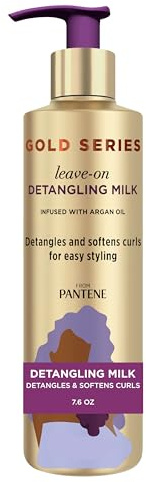 Pantene Gold Series Leave-In Detangling Milk 7.6 Ounce (225ml)