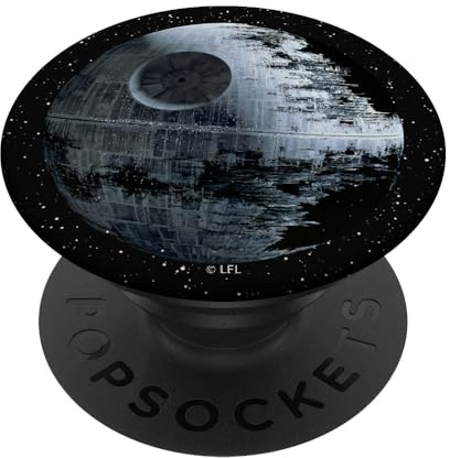 PopSockets Star Wars Death Star Alone In A Crowd of Galaxies PopSockets Grip and Stand for Phones and Tablets