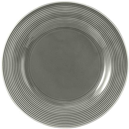 Seltmann Weiden 2 x Speiseteller rund 27,5 cm Beat Perlgrau