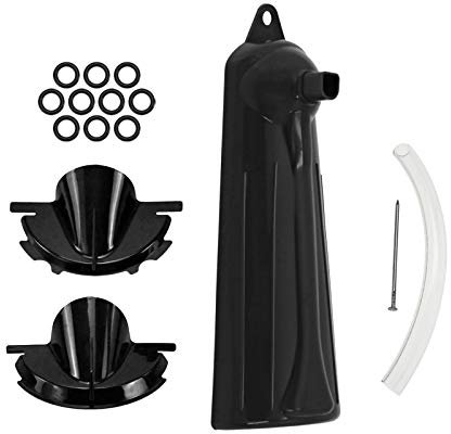 HDBUBALUS Entonnoir de vidange de filtre à huile pour moto - Carter primaire - Changement d'huile - Bouchon de vidange - Kit de joints toriques - Pour Harley Sportster, Softail, Touring, Dyna Trike