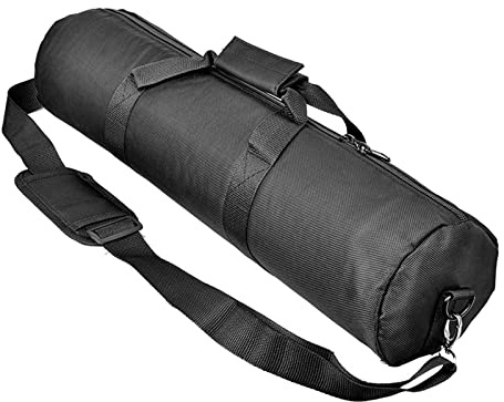predolo Tripod Case Tripod Carrying Case Bag Multifunctional Shoulder Bag Dual Use with Shoulder Straps for Tent Pole Mic Stand Light Stand Tripods, 70cm