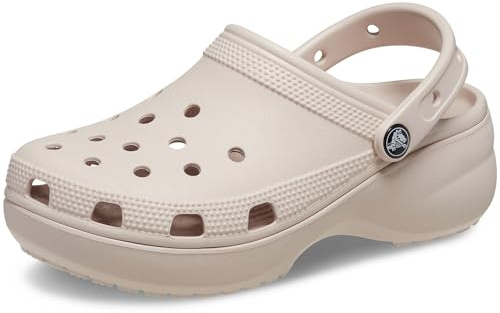 Crocs Women's Classic Platform Clog 38-39 EU Quartz
