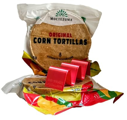 2 x Una autentica tortilla di mais creolo dal delizioso sapore di mais. Vegano, non gmo,non-gluten. Porta taco 19 x 3 x 4 cm (PLA).