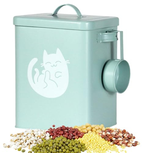 Contenedor Comida Perros Dispensador De Premios 6 Litros Con Cuchara