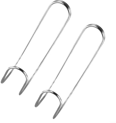 Flexibles Gartenschlauch-Aufhänger-Set, 2 Stück, Edelstahl-Haken für effiziente Schlauchorganisation und Aufbewahrung