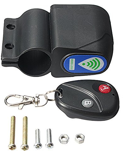 Alamor Motorrad Wireless Remote Control Anti-Diebstahl-Alarm-Sperre