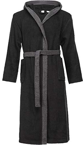 Ladeheid Herren Frottee Bademantel aus 100% Baumwolle LA40-101