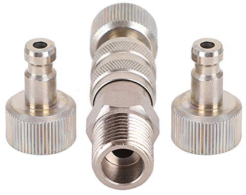 Airbrush Connector, Air Compressor Adapter Professional Airbrush Coupler, for Air Compressor,Airbrush Hose