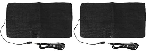 EXCEART 2pièces Tapis Chauffant Époxy USB Ajustable Niveaux Mat pour Durcissement Époxy Outil Pratique pour Et Élimination des Bulles
