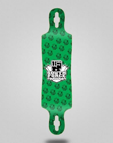 South Force Skate Skateboard Longboard Deck 40x9 Drop NF Green