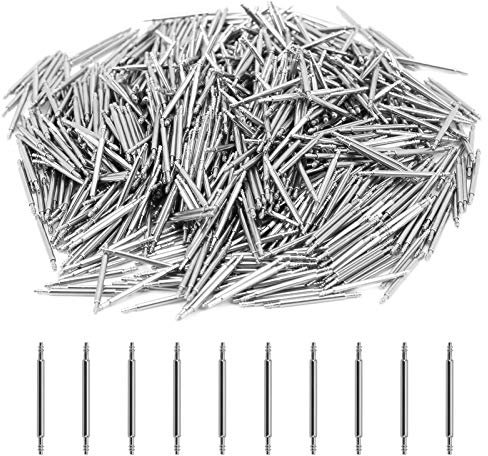 Pasadores de Barra de Resorte, Pasador de Enlace de Correa de Correa de Resorte de 2000 Piezas, Pasador de Barra de Resorte de Acero Inoxidable, Especial para Accesorios de