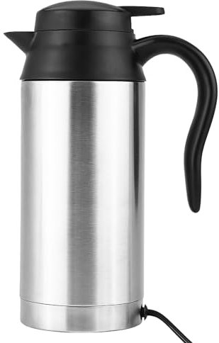 Car Kettle Electric 12v Boil for van Travel Fast in Cigarette Mug 12 Volt Auto Switch Off Hot Plate That Plugs Into a Kettles Cafetera para Coche Heated 750ml Heating Boyling Catt