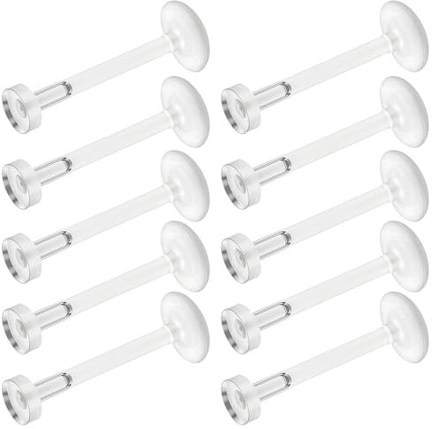 Lusofie 16 Stück 16g Lippenpiercing Stecker Piercing Lippe Labret Ring Retainer Set Aus Acryl Tragus Knorpel Piercing Ohr Bioflex Labret Piercing Nasenstecker Für Sport Und Arbeit（6–12 Mm）