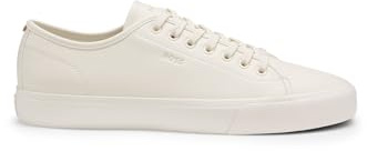 BOSS Lowtop Sneakers Aus Genarbtem Kunstleder