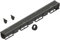 Kit de gouttière en plastique Easy1 - Classe A15 - 1 à 10 m - Avec 2 embouts et 1 connecteur - Gouttières de drainage pour jardin, terrasse, allée, cour - Système de gouttière en polypropylène (kit, 6
