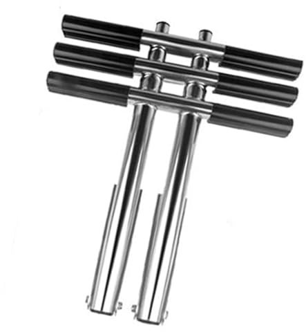 Baoblaze Scaletta Estensibile per Barche, Accessori di Imbarco in Acciaio Inox, Gradini Pieghevoli, 3 passaggi