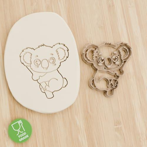 Koala baby cookie cutter Fondant Keksstempel/Ausstechform keksausstecher PLA ca.8cm