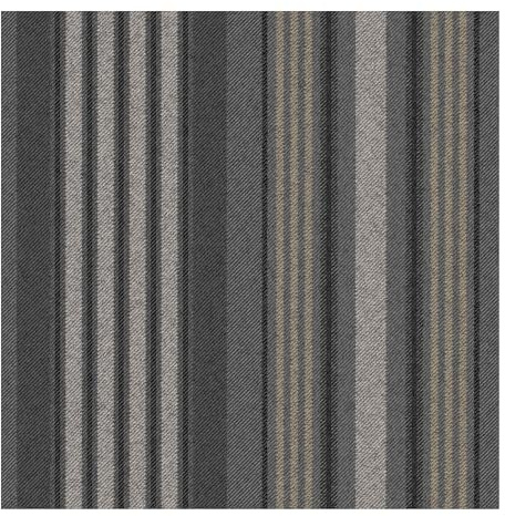 Superfresco Easy Loom Stripe Charcoal Wallpaper | Paste the Wall | Black Stripes | Eco-Friendly