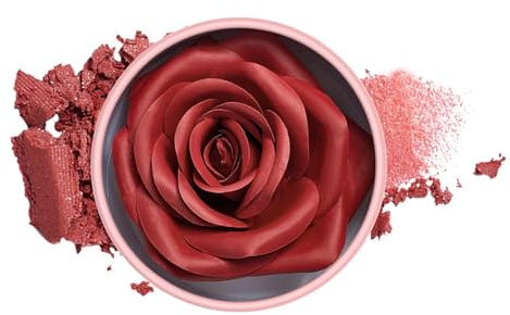 Floral Cheek Rouge – Sculpted Petal Pattern, Silky Pressed Powder Formula, Texture with Vibrant Pigment and Sheer Glow, Easy Application Buildable Finish | Elegant Wedding Fashion Makeup